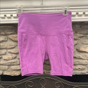 CALIA by Carrie Underwood Purple Bike Shorts for Active Performance